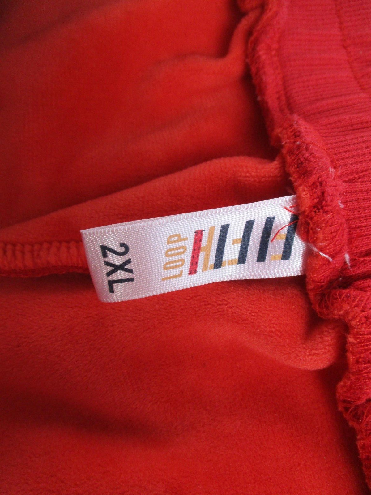 Loop Tracksuit Mens 2XL Red Bitter Sweet Bear Graphic Fleece Hoodie Joggers 169417