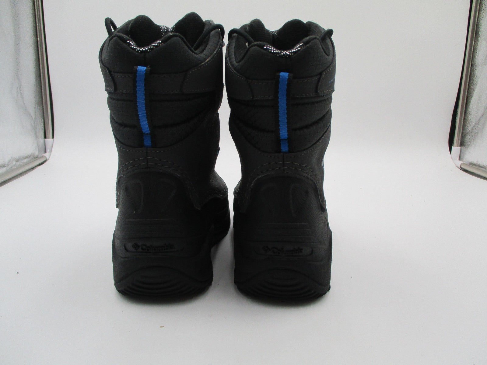 Columbia Omni-Heat Snow Boots Kids Size 3 Black Waterproof Insulated 177256101111