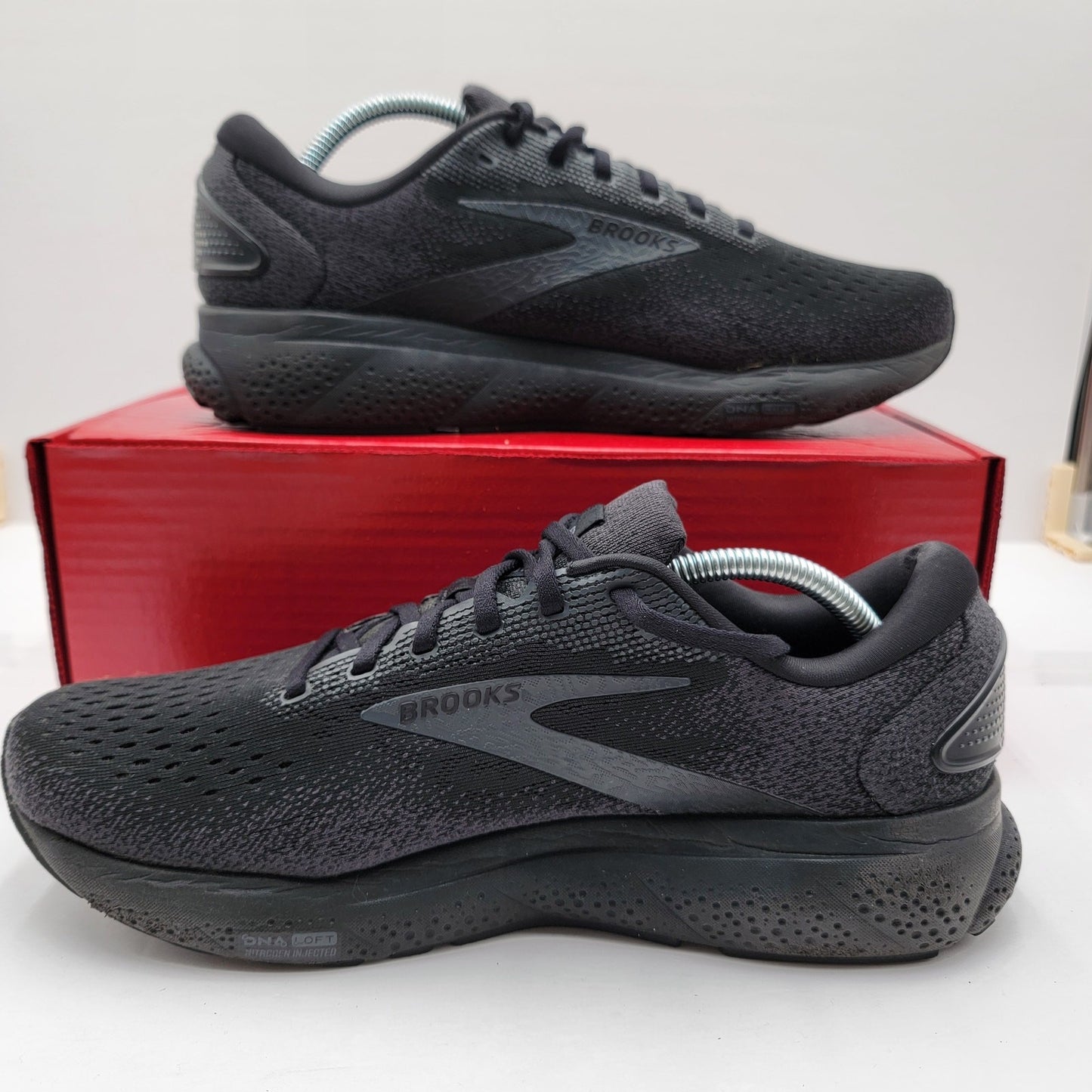 Brooks Ghost 16 'Black Ebony' Mens Sz 10.5W 1104182E020
