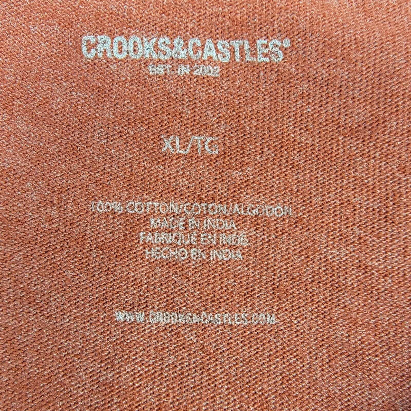 Crooks & Castles Tshirt 3pk Bundle Mens Sz XL Premium Streetwear