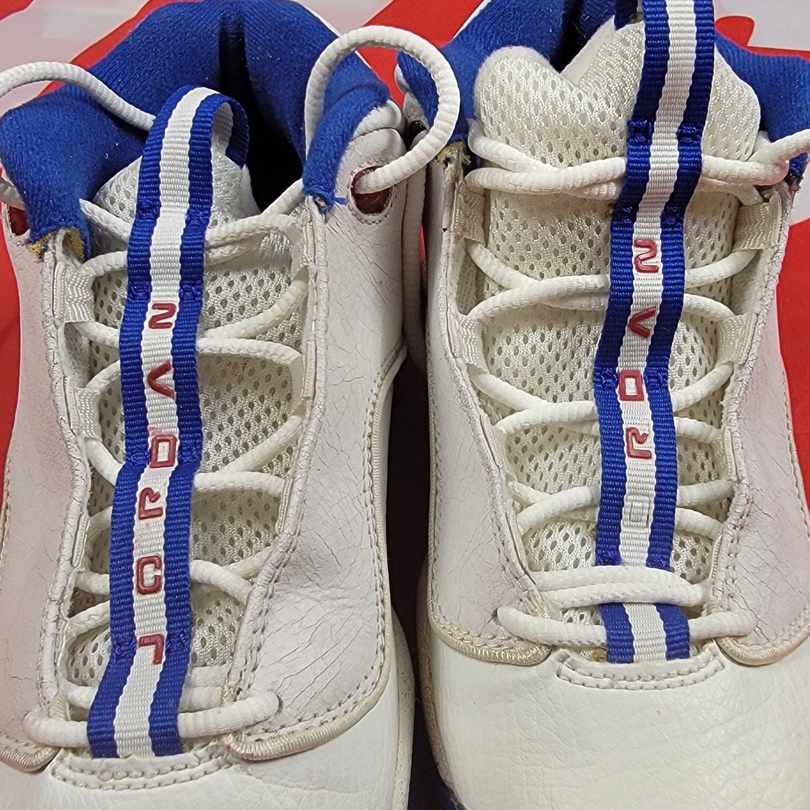 Jordan Jumpman Pro Quick 'White Sport Royal' (GS) Sz 4Y 3082941419