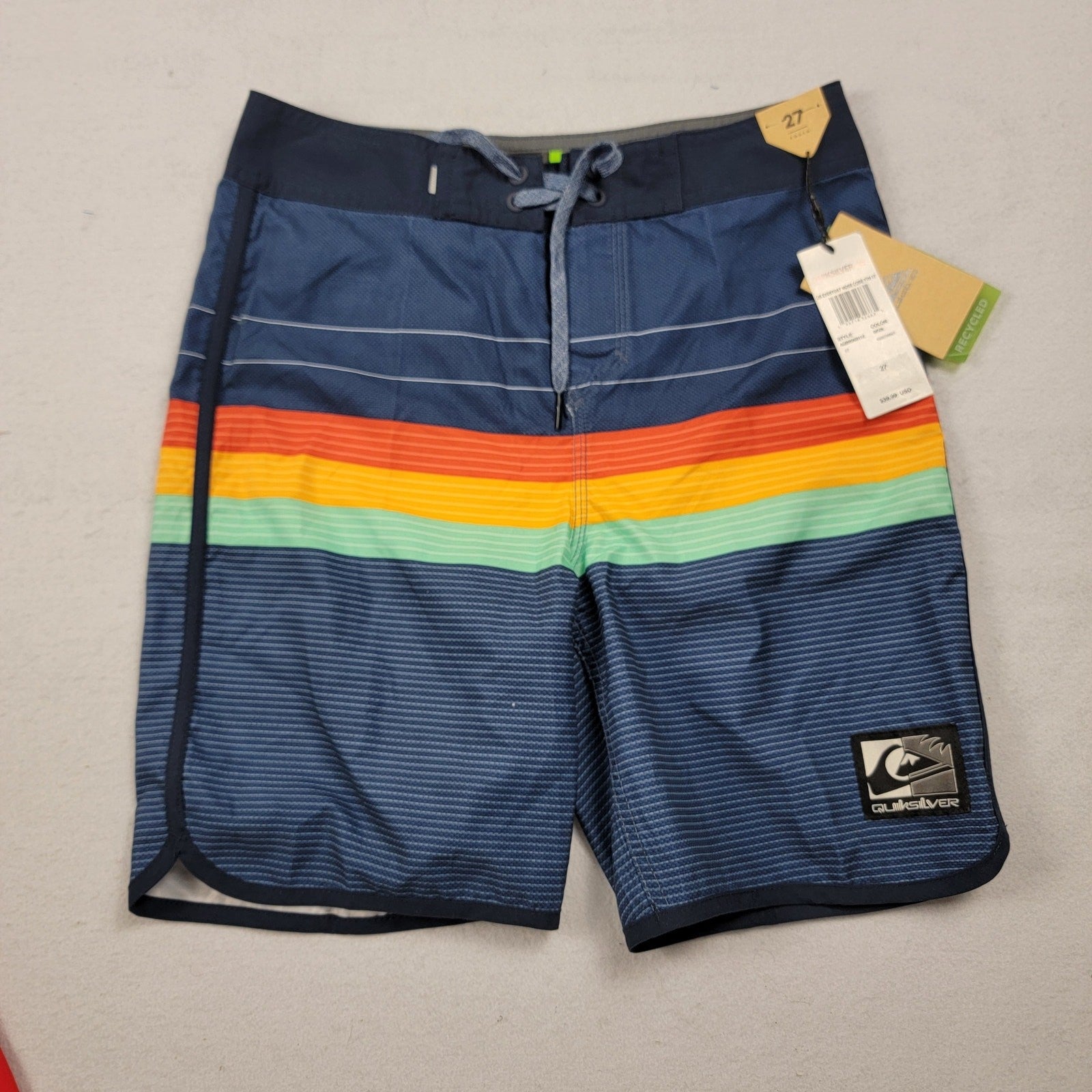 Quiksilver Mens 'Every Day More Core' Blue Surf Board Shorts0