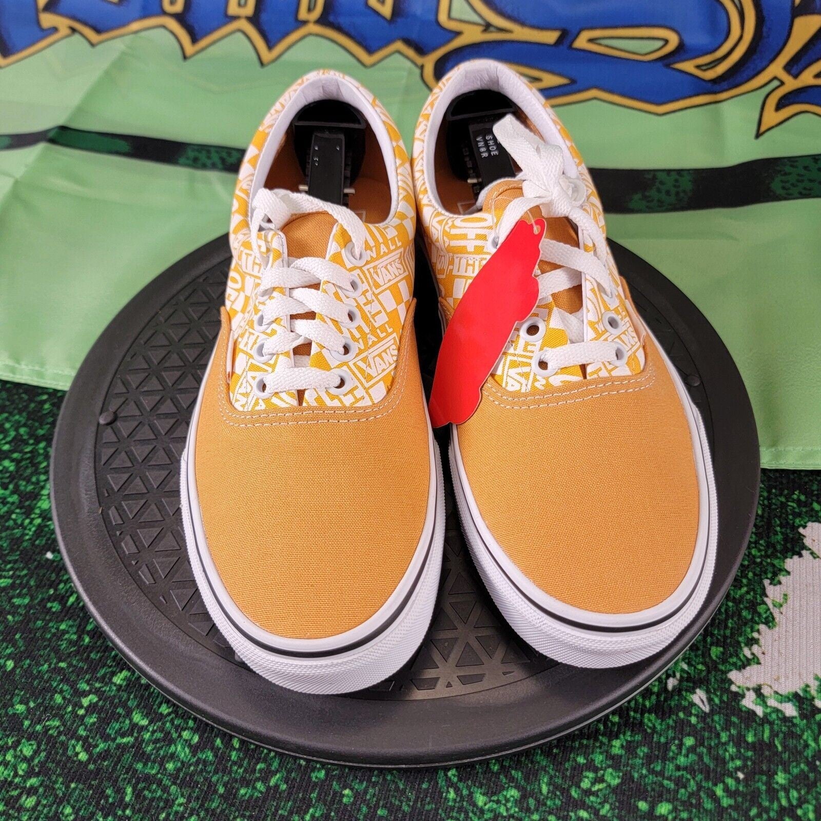 Vans Unisex Adult Off The Wall Era Sneakers Gold Nugget/Saffron Size:M8/W9.53