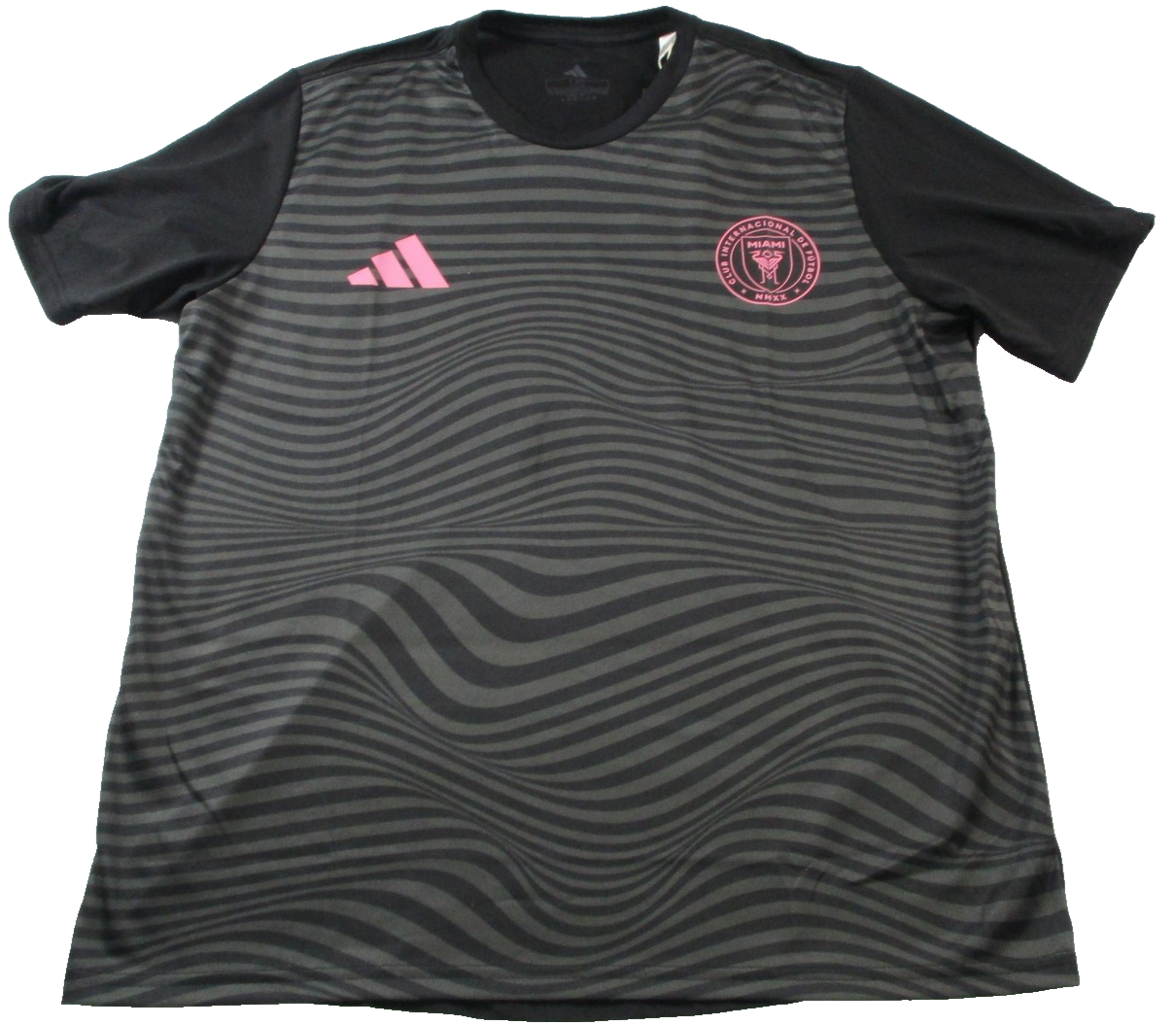 Inter Miami CF Jersey Mens Large Black MLS Soccer Messi 10 Adidas AEROREADY 15040