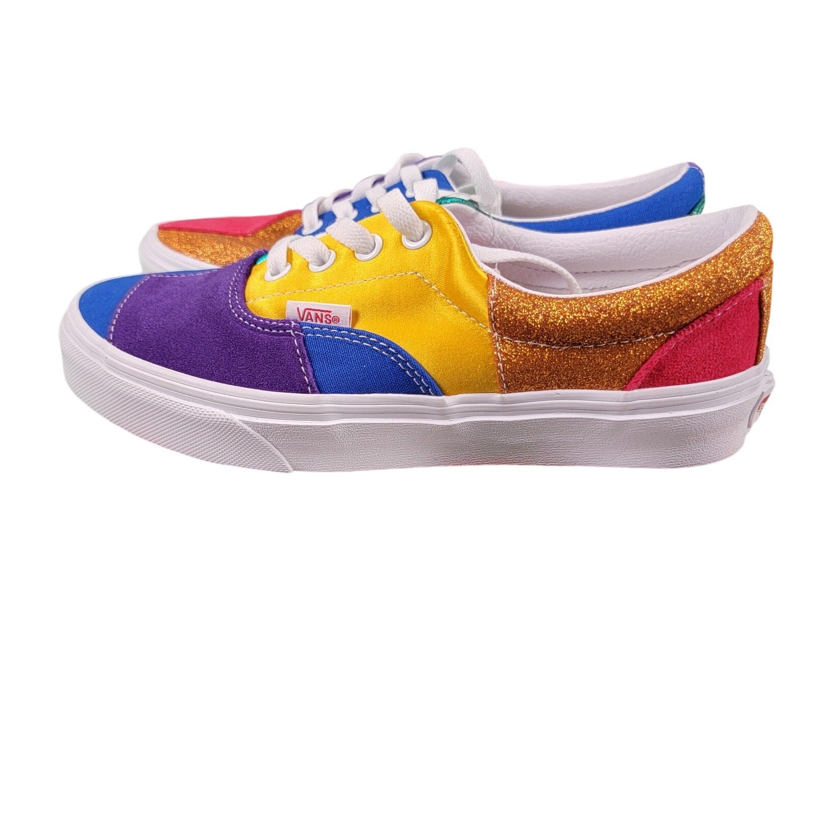 Vans Era Rainbow Pride Patchwork Sneakers Men 5 Women 6.5 VN0A54F144B11