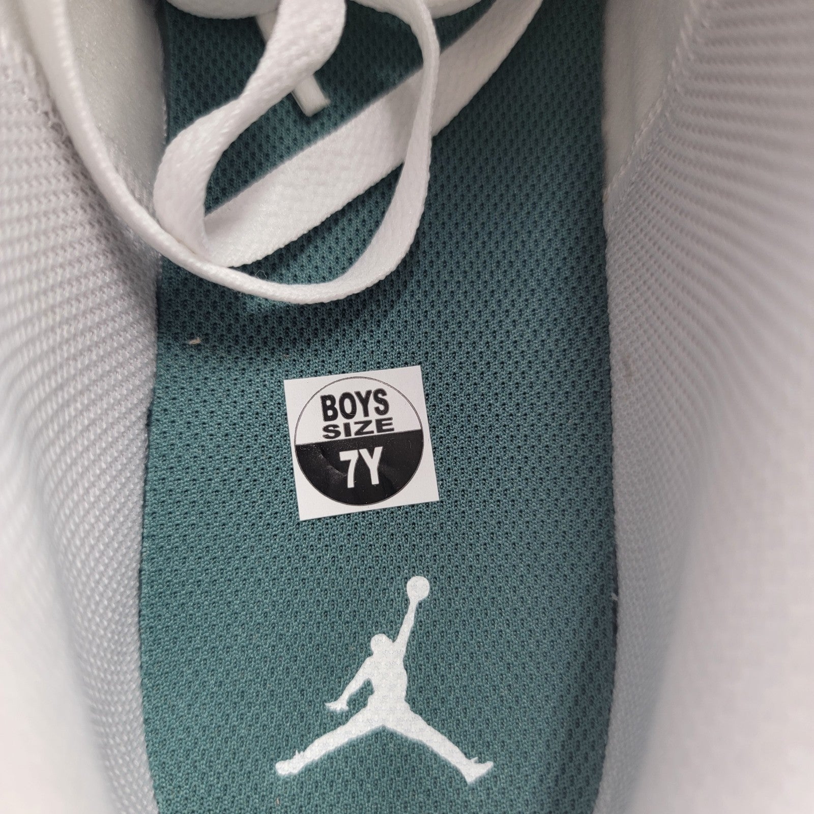 Nike Air Jordan 1 Low SE GS Oxidized Green/White FQ8041-300 7Y Youth NIB5