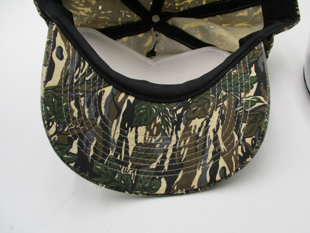 Cobra Hat Cap Snap Back Mens One Size Green Camo C&F Logo Twill Hunting9