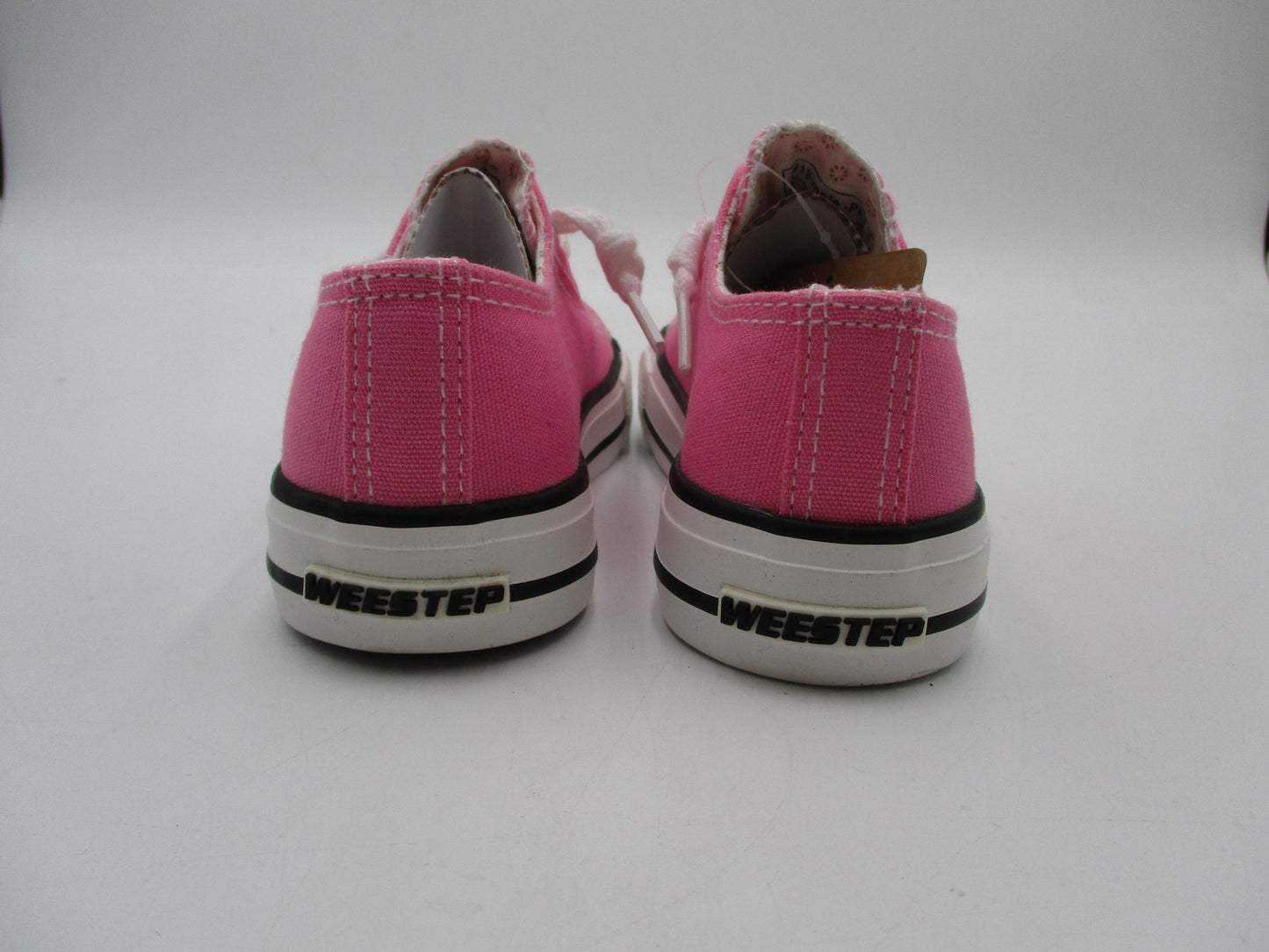 Weestep 101Simple-F Shoes Girls Size 10 Pink Canvas Low Top Casual Sneakers2