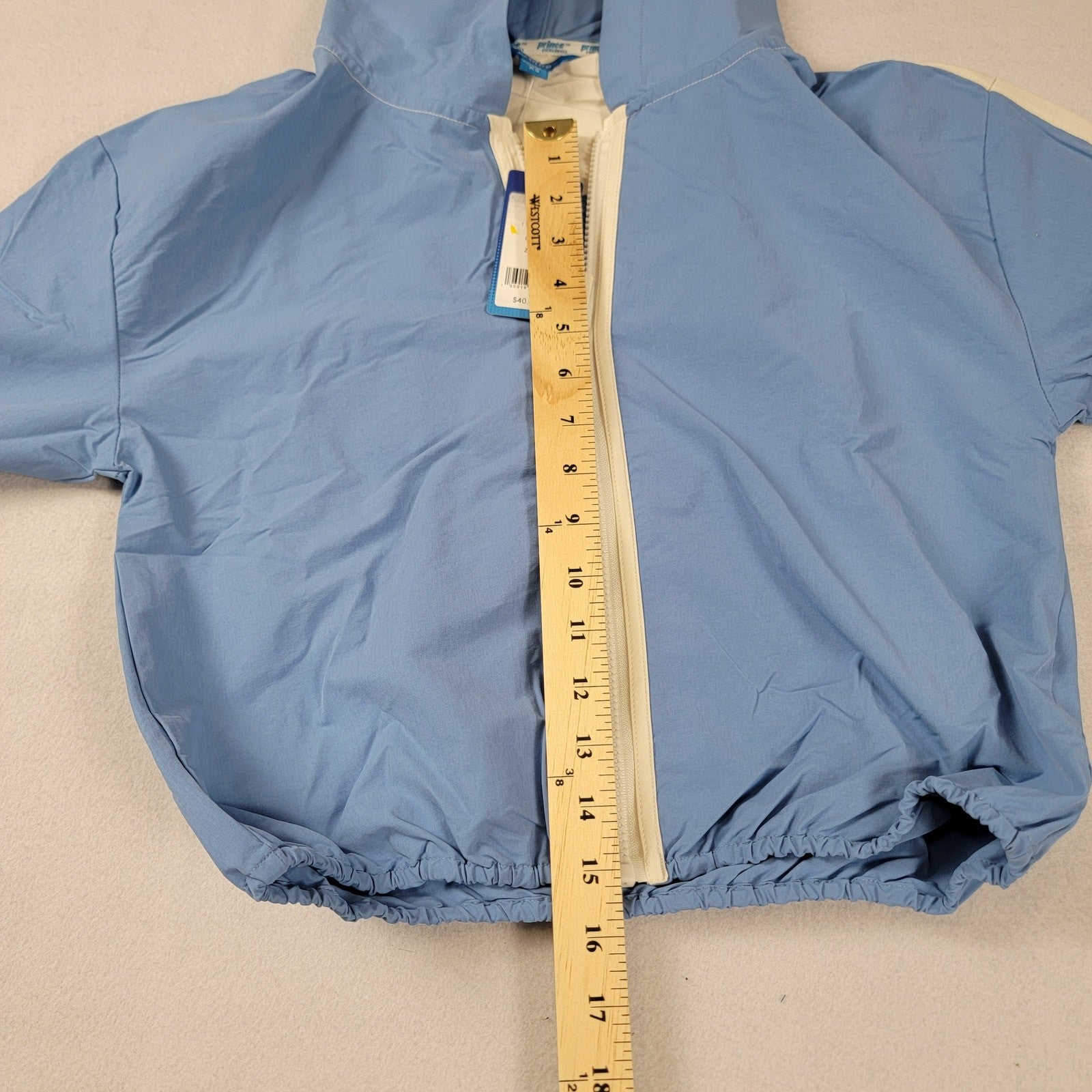 Prince Pickleball Hoodie Womens Sz XS Blue