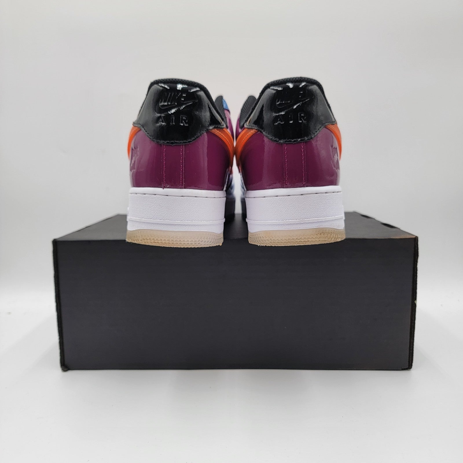 Nike Air force X Undefeated Total Orange Size 12 Preowned VNDS