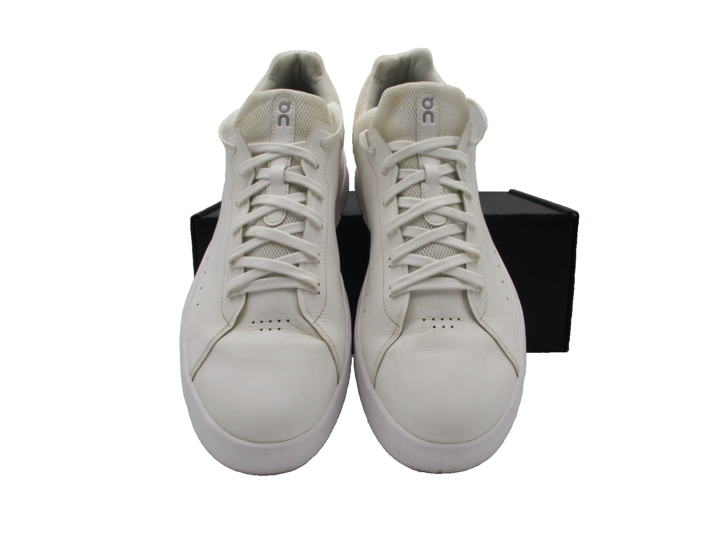 On THE ROGER Advantage Men’s White Leather Sneakers Size US 14 3MD10642351 (1B3)2