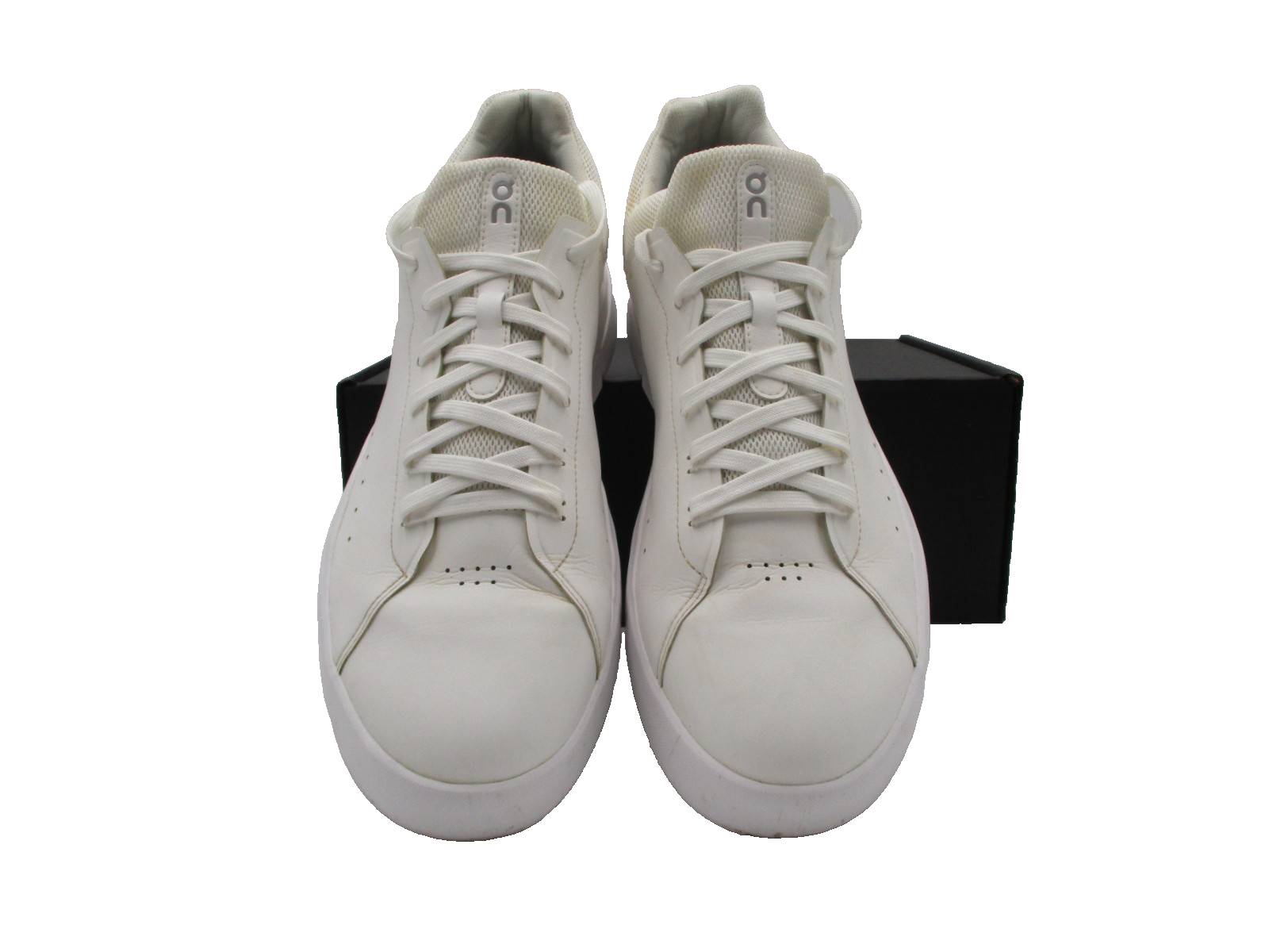 On THE ROGER Advantage Men’s White Leather Sneakers Size US 14 3MD10642351 (1B3)2