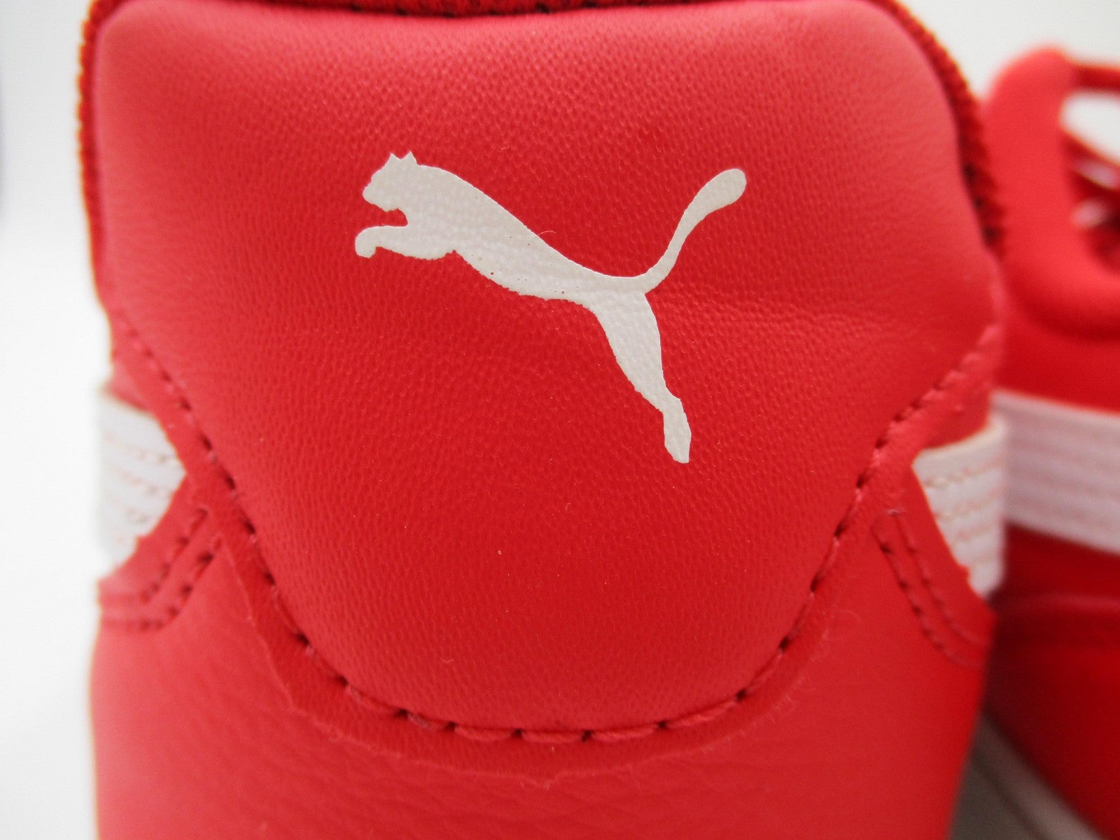 Puma Shoes Mens Sz 10 Red White Low Top Casual Colorblock Sneakers 38081019 1S814