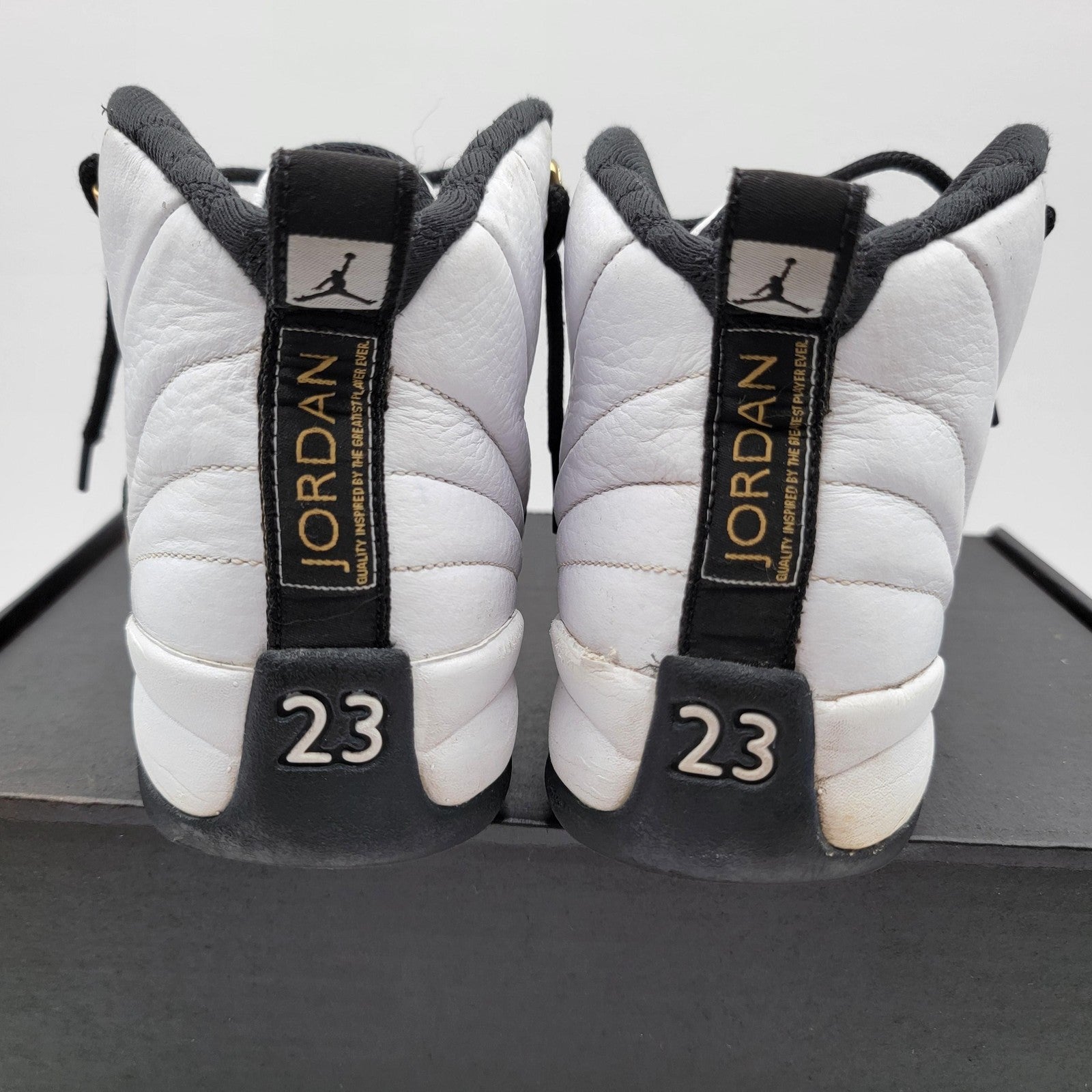 Air Jordan 12 Retro Shoes Youth Size 6Y Taxi 153265170 OG Sneakers