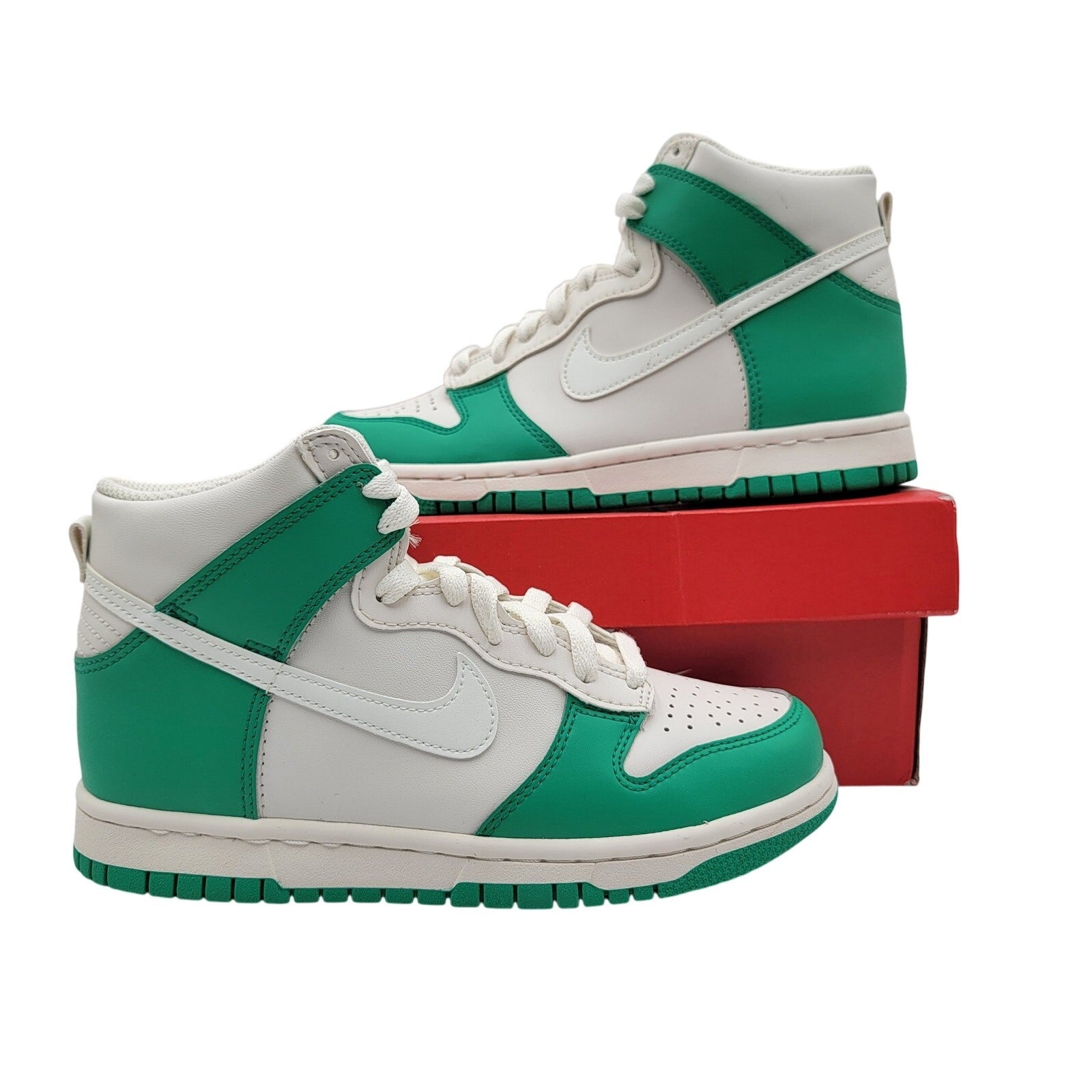 Nike Dunk High GS Phantom Stadium Green - Size 5Y (6.5W)0