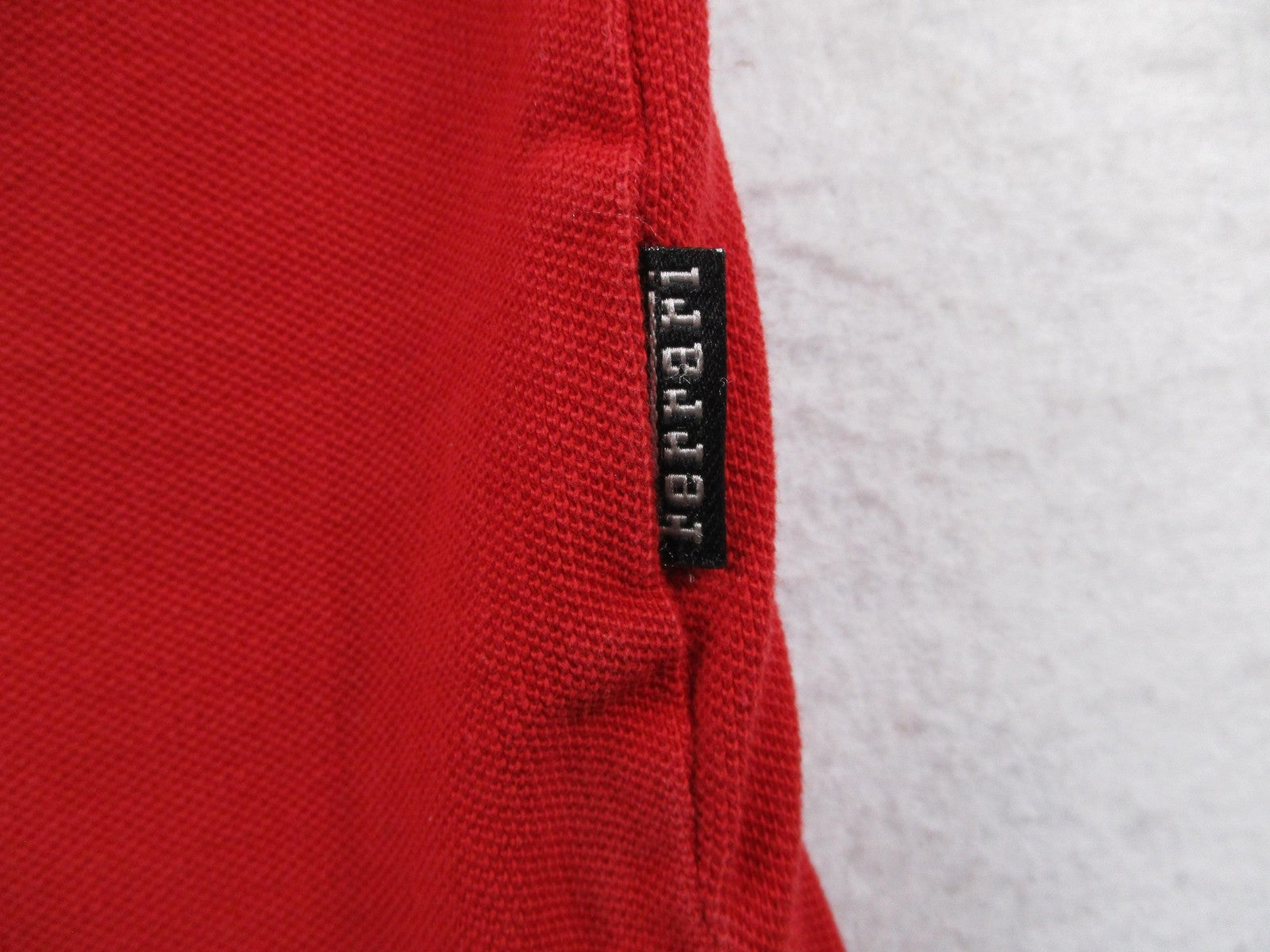 Ferrari Shirt Mens Large Red Formula 1 Racing Polo SF Shield Patch Logo2