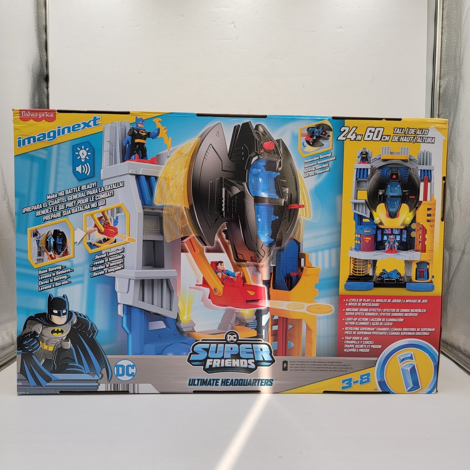 FisherPrice Imaginext DC Super Friends Ultimate Headquarters Playset HNW08 NEW8