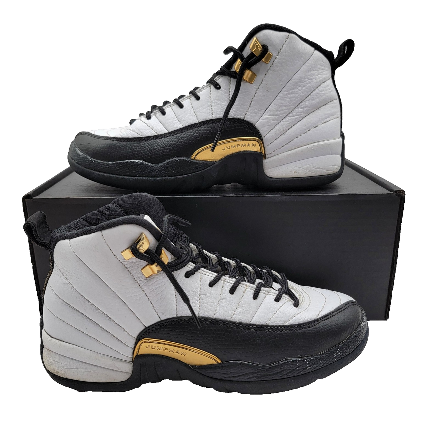 Air Jordan 12 Retro Shoes Youth Size 6Y Taxi 153265170 OG Sneakers
