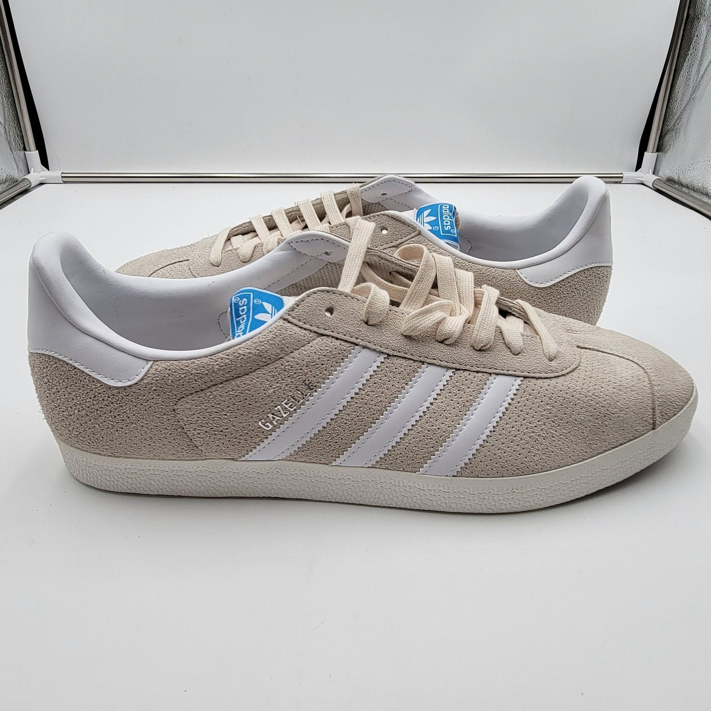 Adidas Gazelle 'Wonder White' Sz 14 IF38170