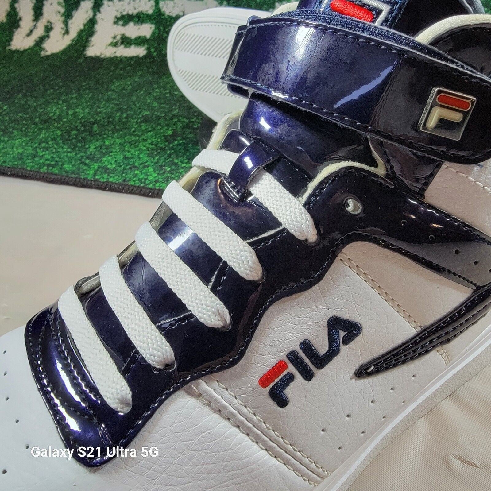 Fila Vulc 13 Mid Anodized White/Blue/Blue 10M7