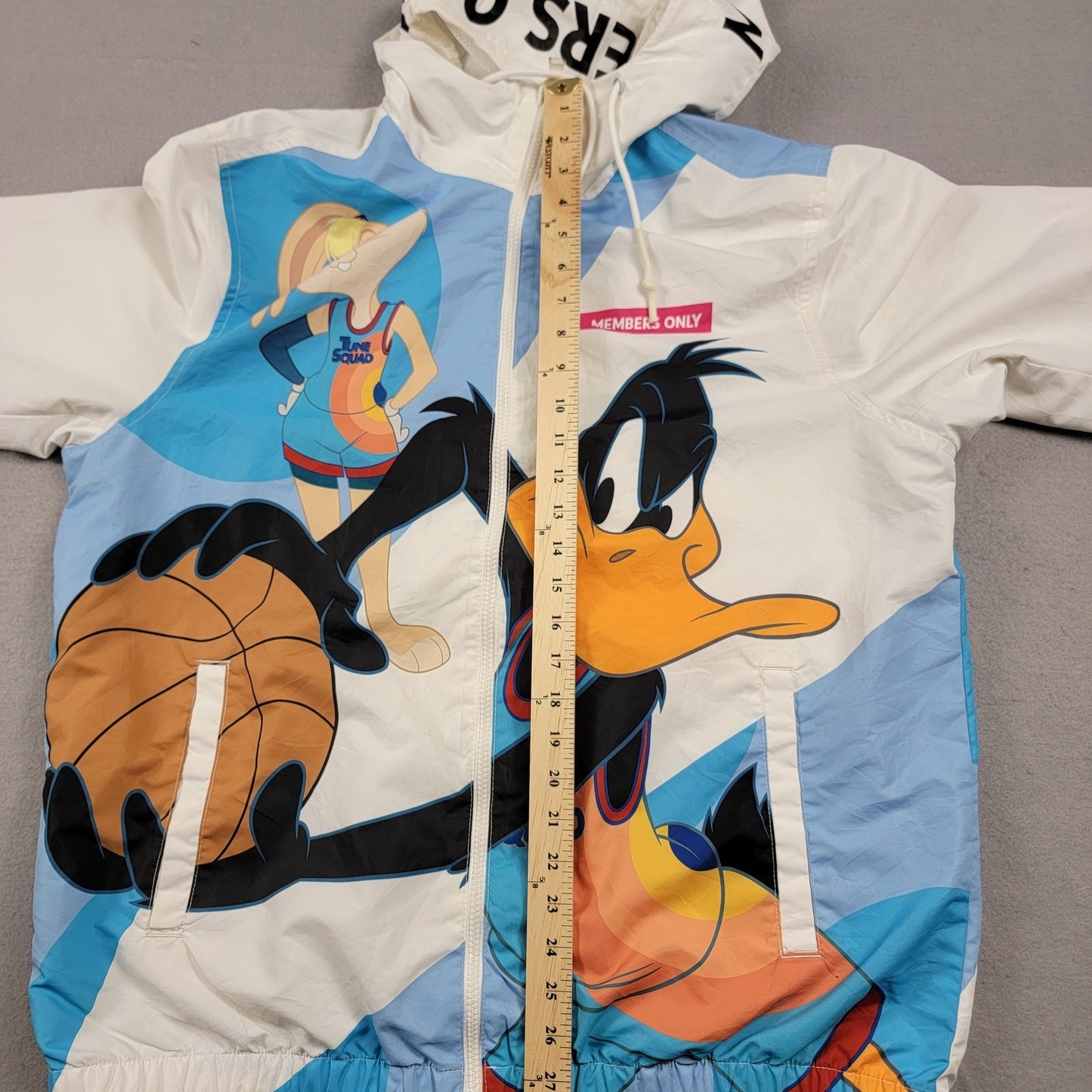 Members Only Hoodie Space Jam A New Legacy Sz L8