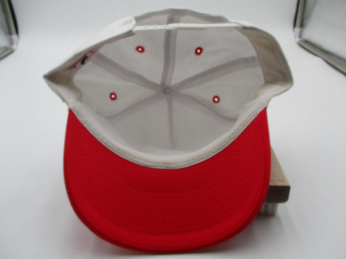 Sherwin-Williams Hat Cap Snap Back Mens One Size White Red Paint Logo Promo9