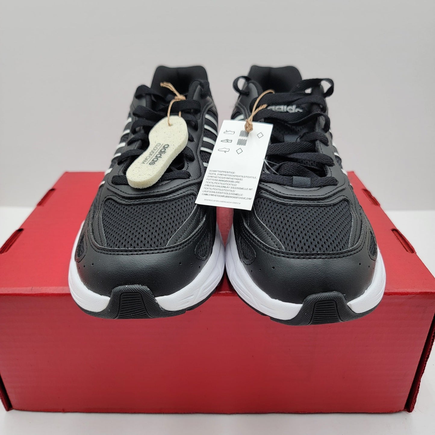 Adidas Eclyptix 2000 'Black White' Mens Sz 9.5 NWOB2
