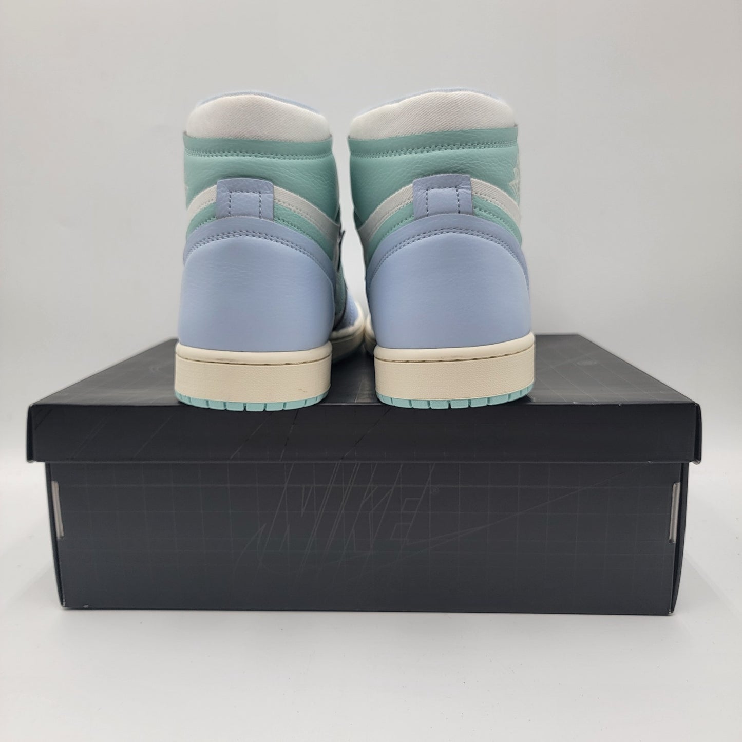 Wmns Air Jordan 1 Method of Make High Hydrogen Blue Light Dew Size 12 FB9891-4013
