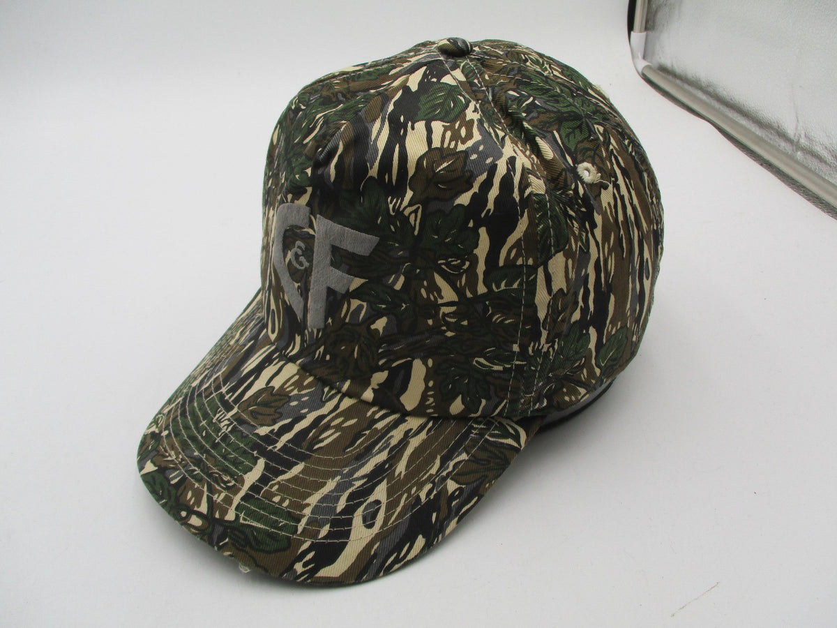 Cobra Hat Cap Snap Back Mens One Size Green Camo C&F Logo Twill Hunting4