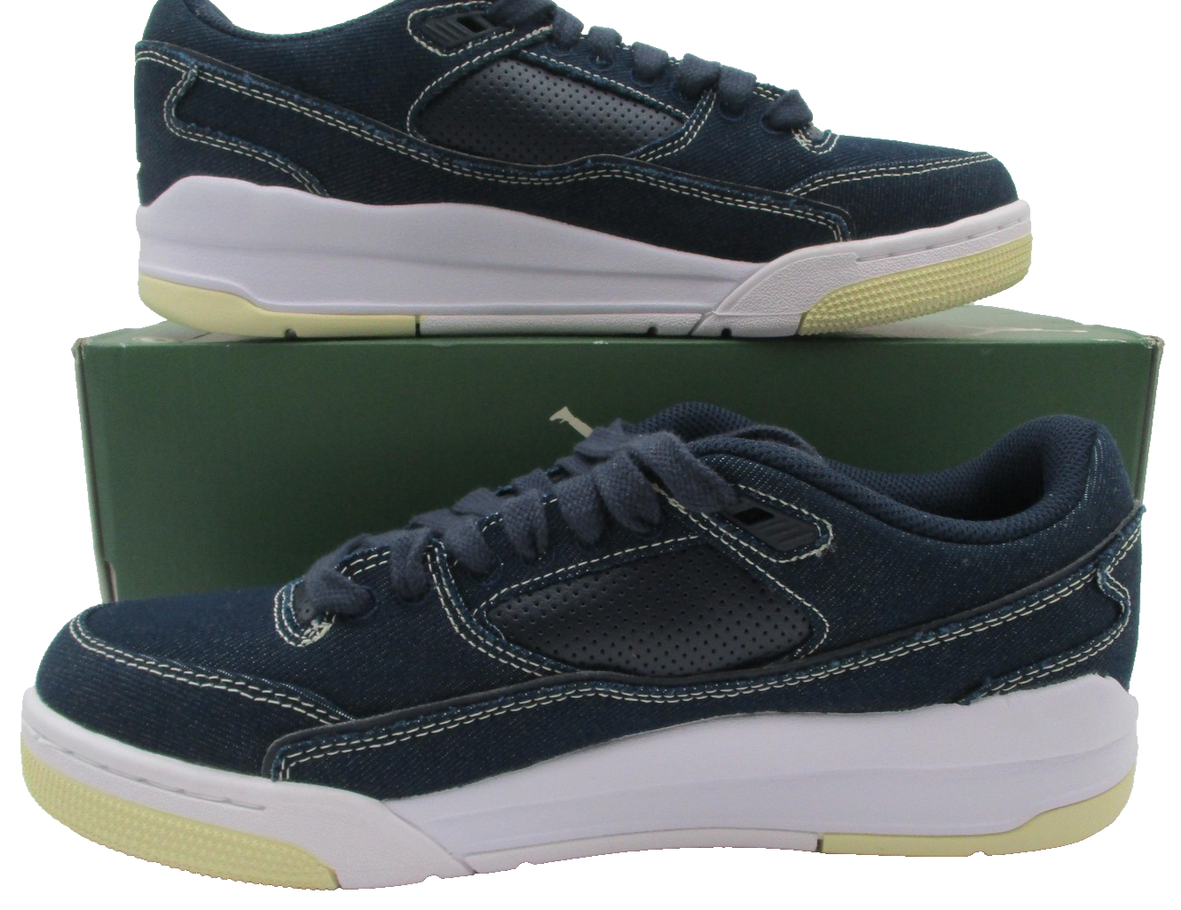 Jordan Flight Court Shoes Womens Size 11 Blue Obsidian Denim Sneakers IH44894511