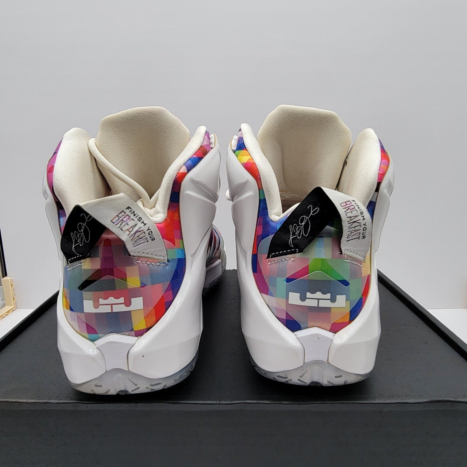 Nike LeBron 12 Ext 'Prism' Sz 7.5 748861900
