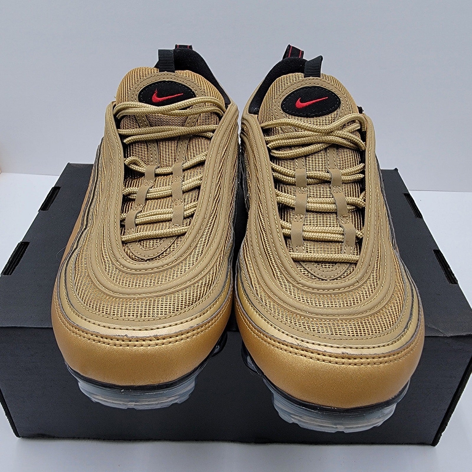 Nike Air Vapormax 97 'Metallic Gold' Mens Sz 12 AJ7291-700