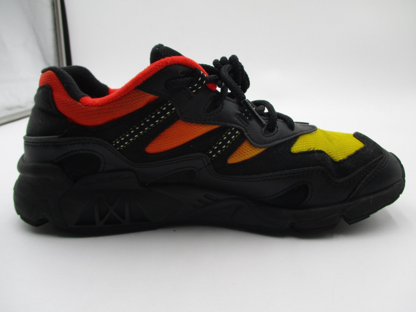 New Balance 850 Shoes Mens Size 10.5 Black Yellow Orange Running Suede ML850KL25