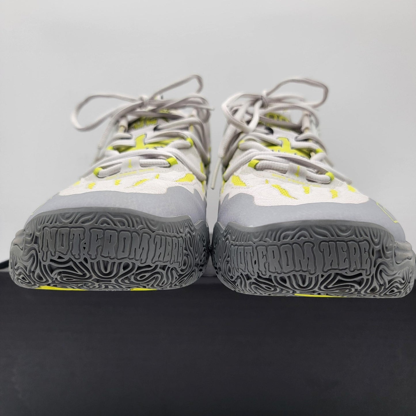 Puma MB.01 Shoes Mens Size 11 Gray LaMelo Ball 01ofOne Not From Here Rare