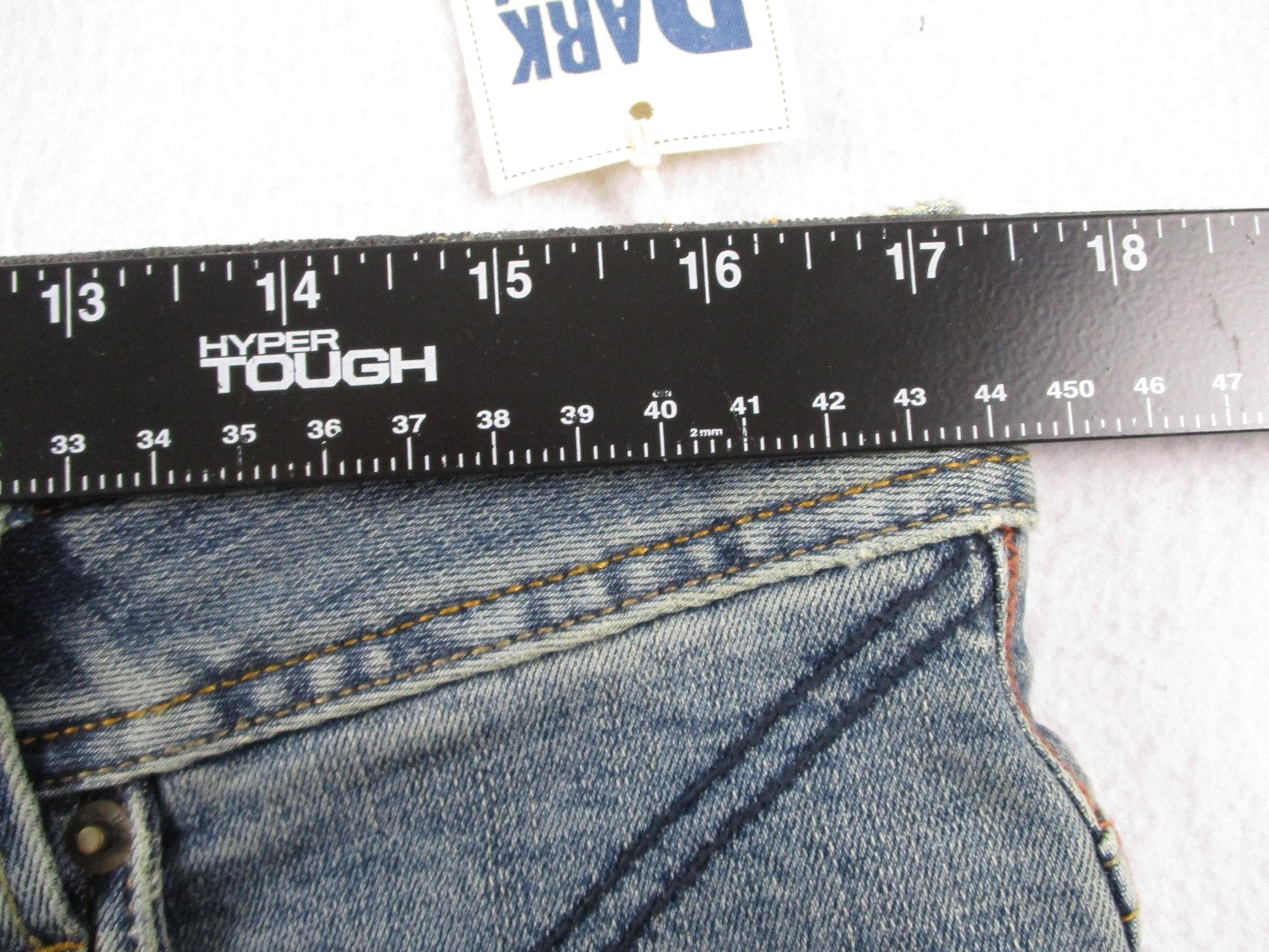 PrAna Axiom Jeans Mens 34x30 Blue Antique Stone Wash Straight Stretch Denim7
