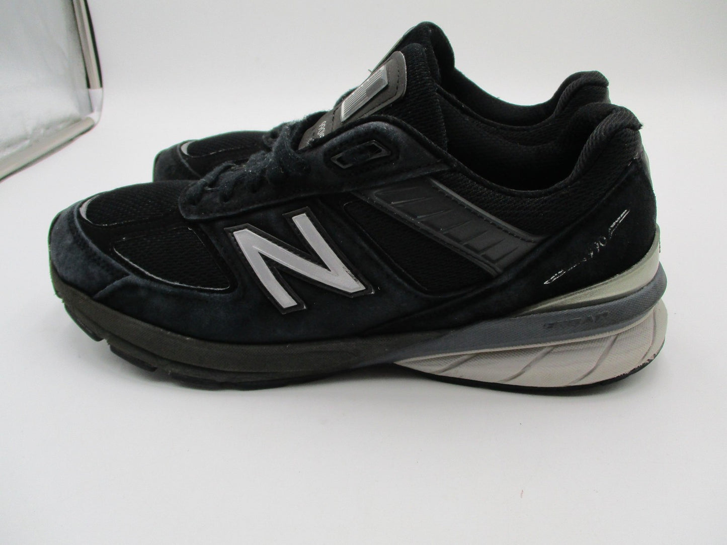 New Balance 990v5 Shoes Mens Size 10.5 Black Suede Running Sneakers M990BK53