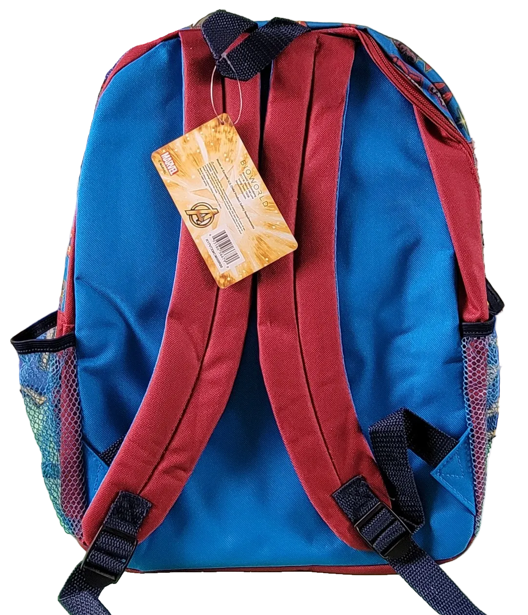 Marvel Captain Marvel Kids Backpack Higher Further Faster Bioworld New1
