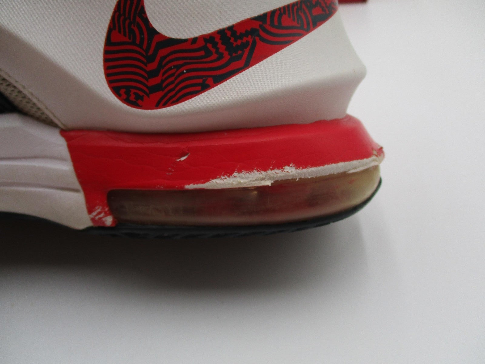 Nike KD7 Youth Size 6Y White Red Navy USA Basketball Sneakers 669942100 (1D8)22