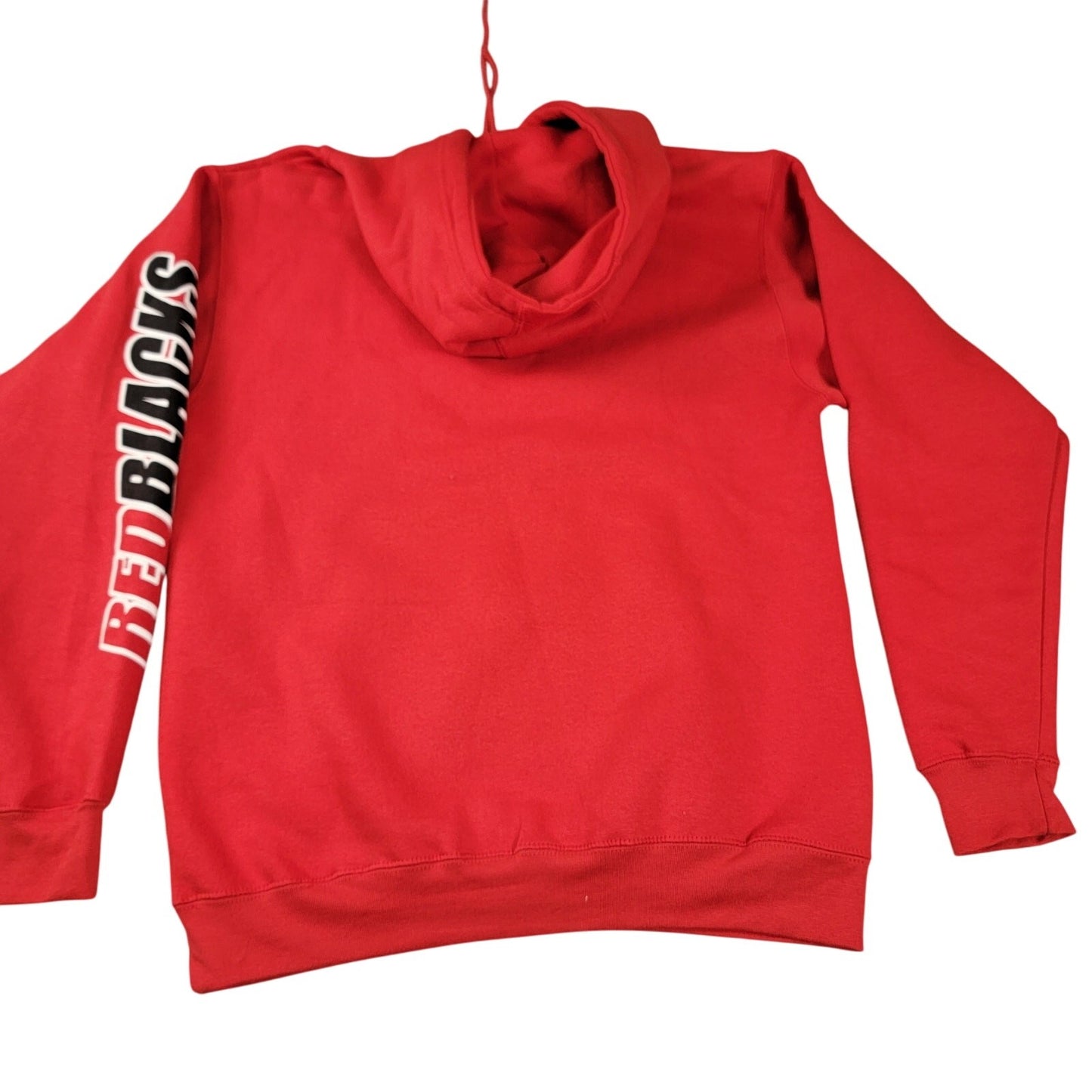 Ottawa RedBlacks Hoodie Red Sz M Canadian Football League