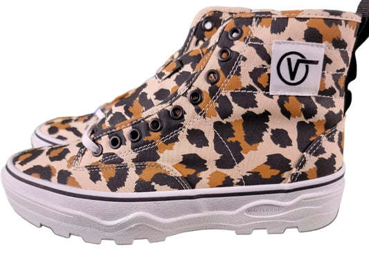 VANS Sentry WC Leopard (Shifting Sand) Men Size 7.5 | Women Size 9 VN0A4P3K4XB10