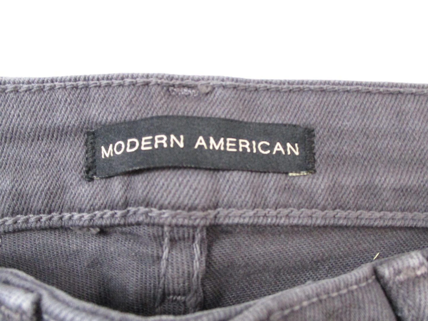 Modern American Savannah Jeans Womens 29 Gray High Rise Wide Leg Charcoal 14744