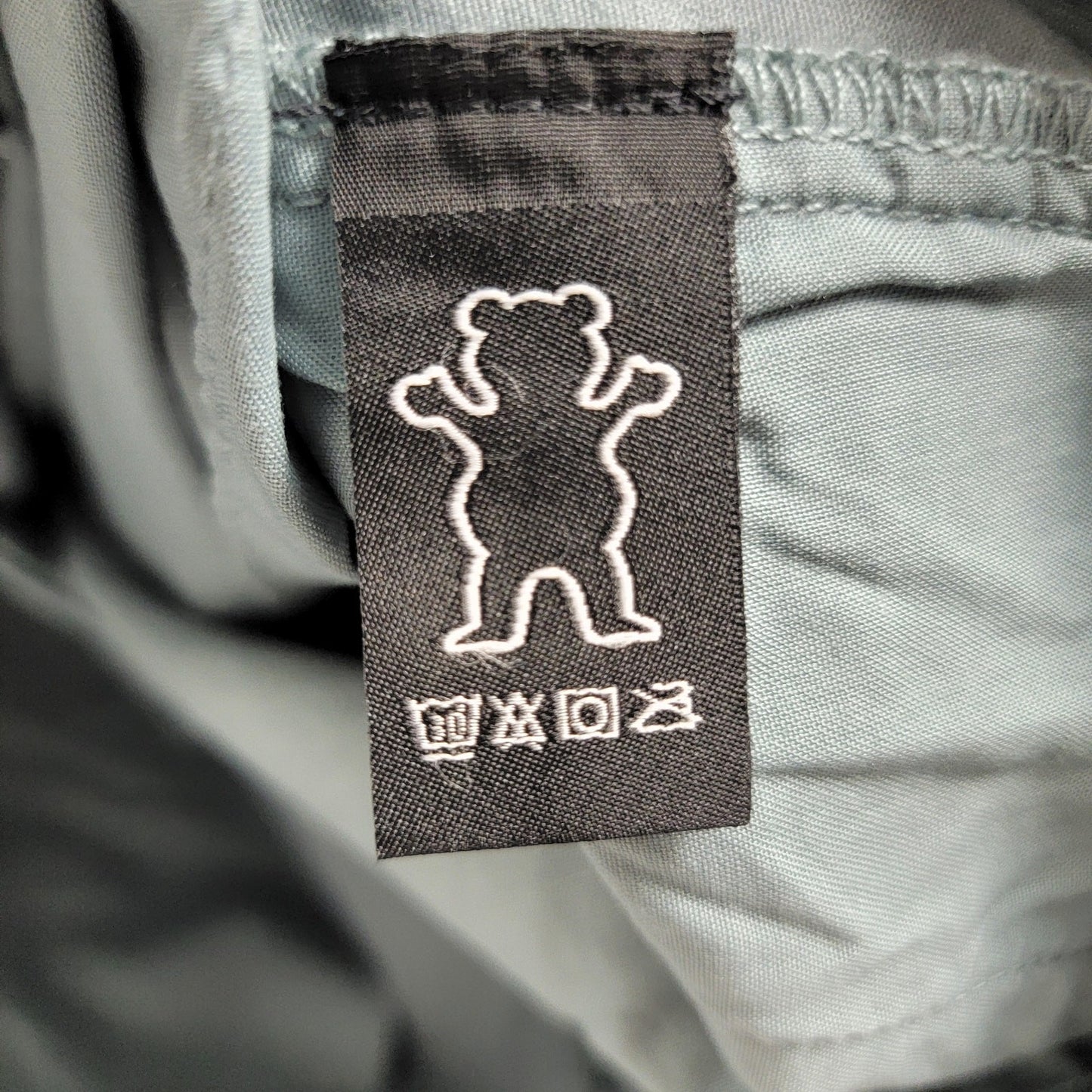 Grizzly Griptape Men’s Chino Shorts Size 30 Sage Green Casual Skatewear NWT3