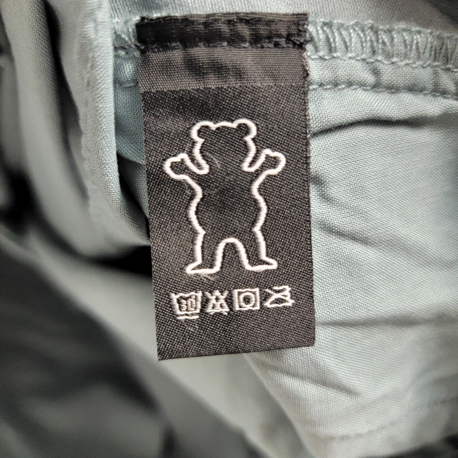 Grizzly Griptape Men’s Chino Shorts Size 30 Sage Green Casual Skatewear NWT3
