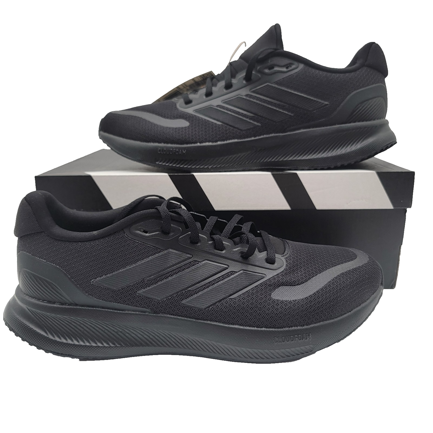 Adidas Runfalcon 5 Men’s Size 11 Black Running Shoes IE8812 Cloudfoam Comfort0