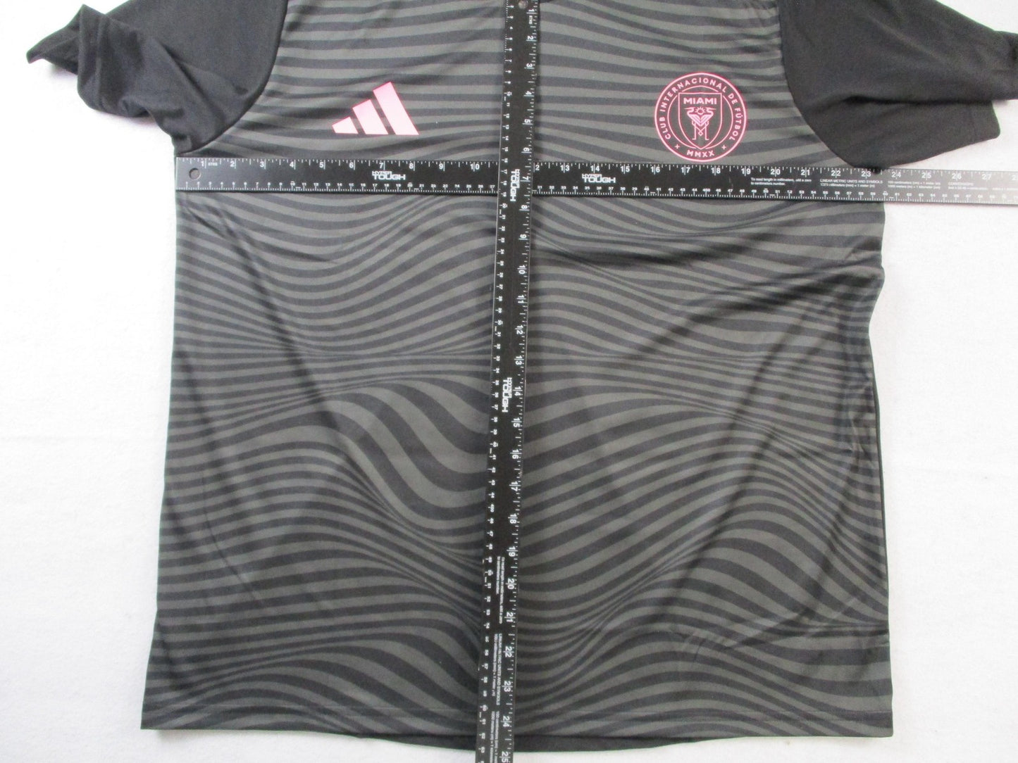 Inter Miami CF Jersey Mens Large Black MLS Soccer Messi 10 Adidas AEROREADY 15049
