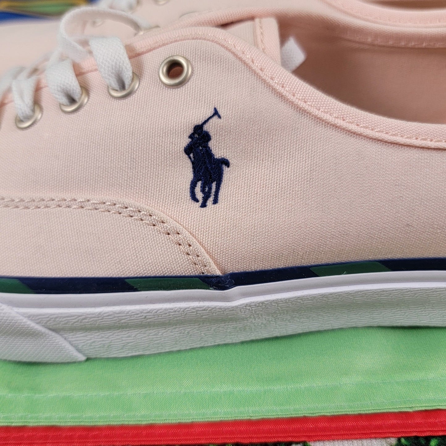 Polo Ralph Lauren KeatonPonyTennis Shoes Lt Pink Sz 10 NIB2