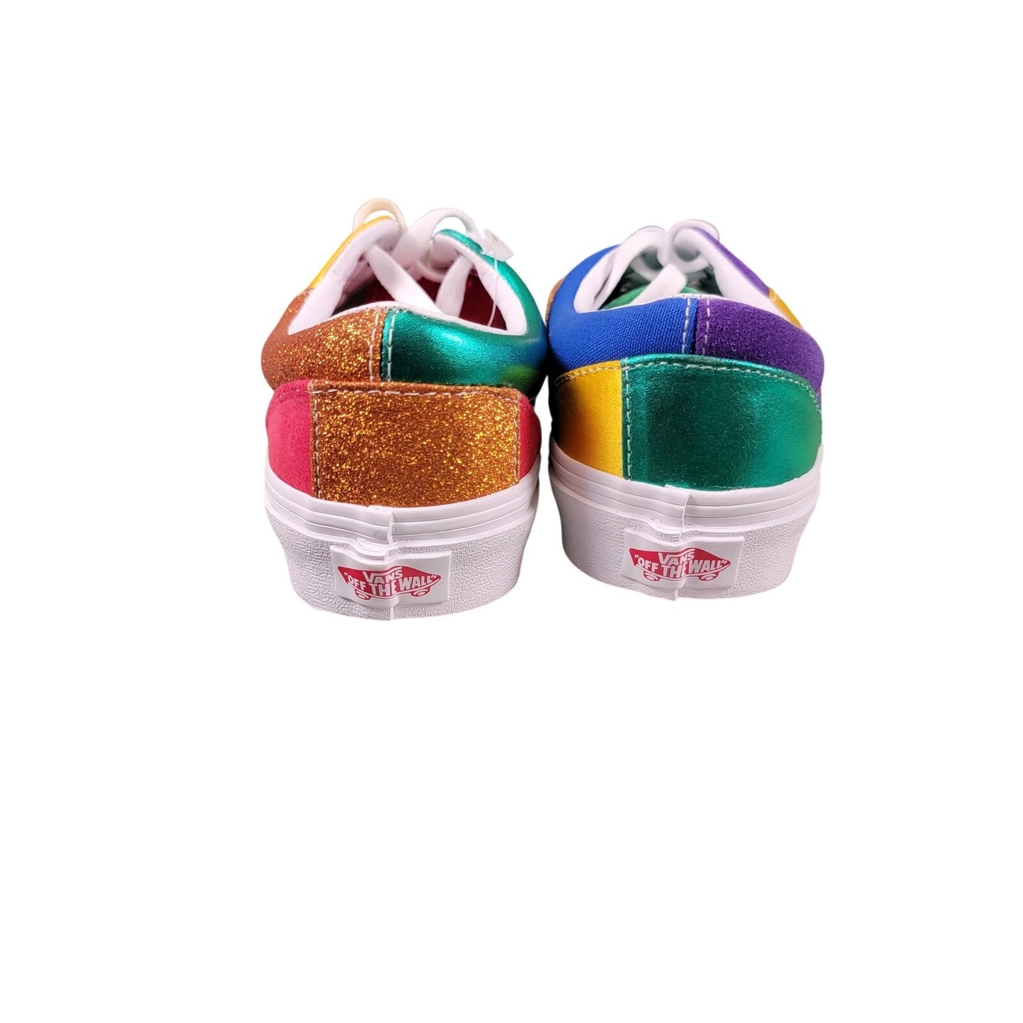 Vans Era Rainbow Pride Patchwork Sneakers Men 5 Women 6.5 VN0A54F144B12