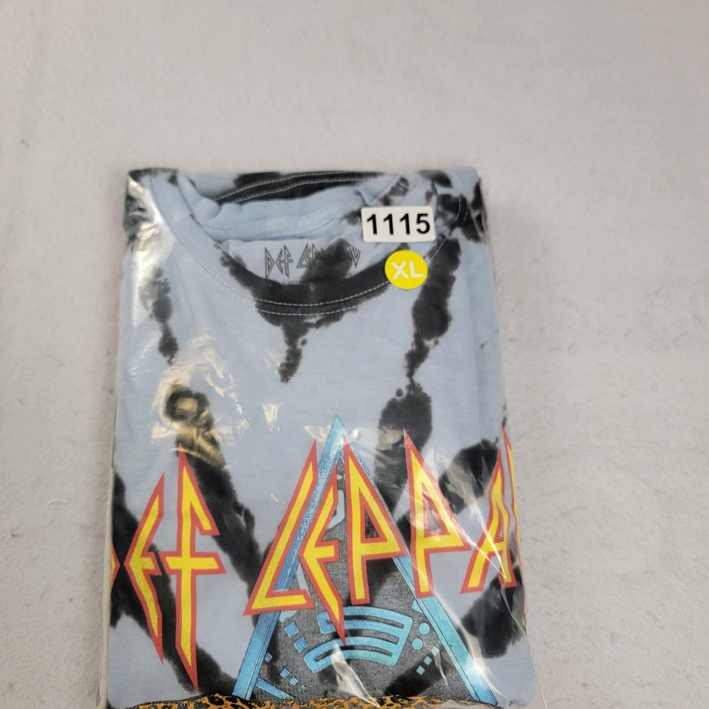 2 Pk Bundle Def Leppard Tie Dye & Lynyrd Skynyrd Beige Mens XL Graphic Rock 111511