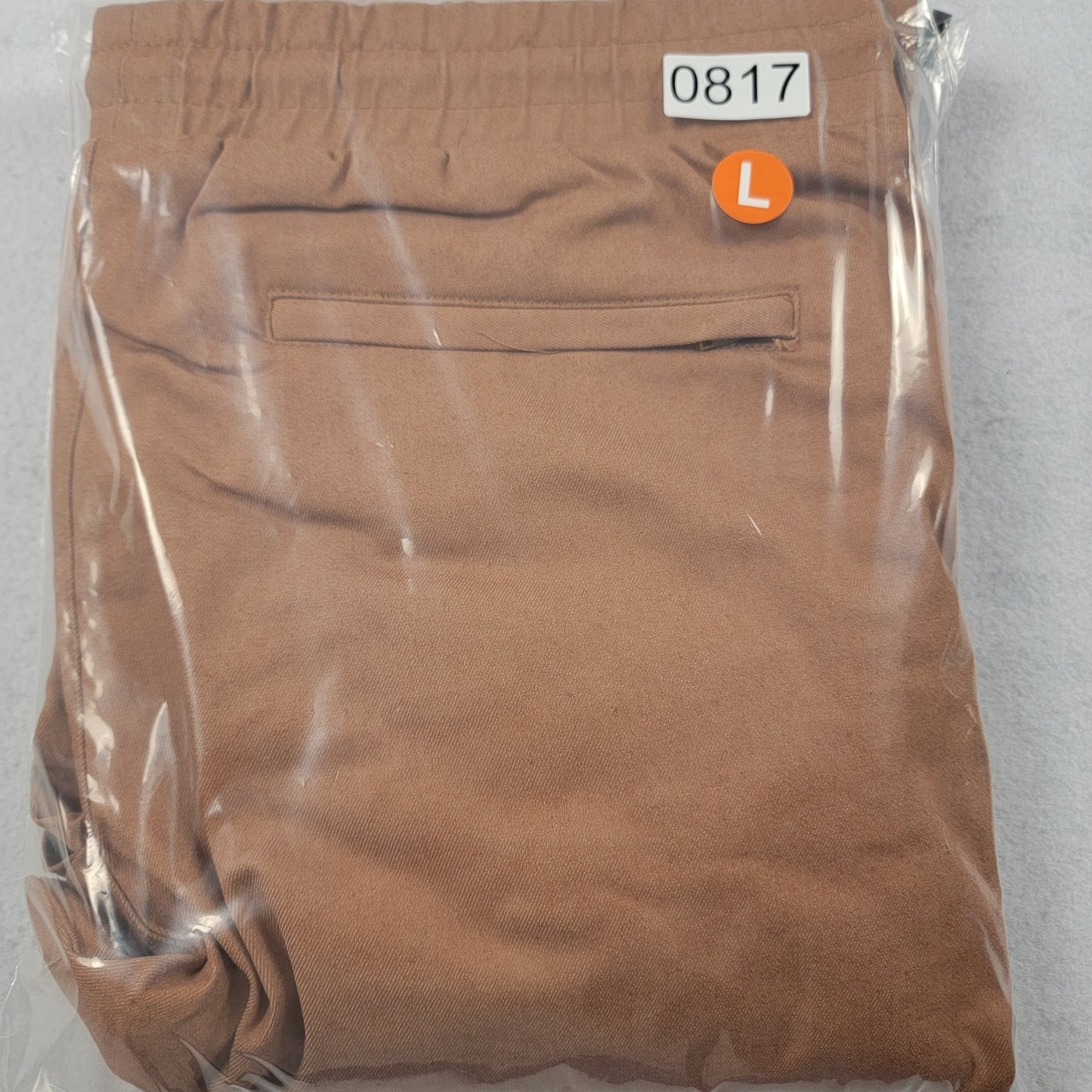 The Hideout Clothing Tan Utility Cargo Pants Limited Edition Size Large