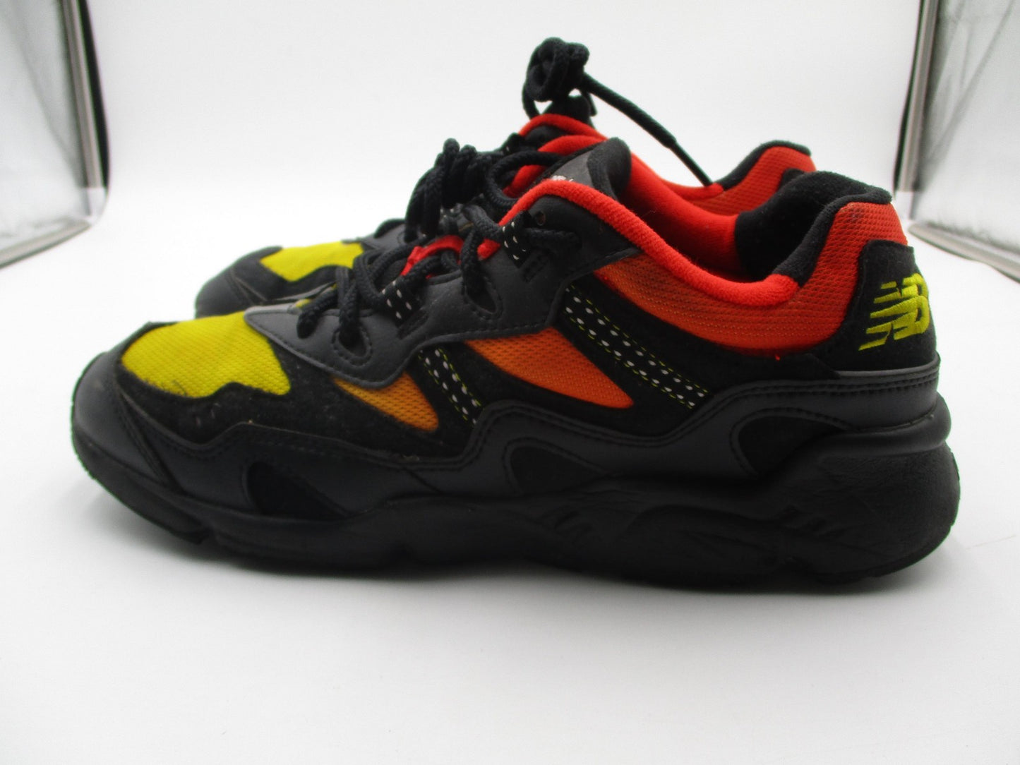 New Balance 850 Shoes Mens Size 10.5 Black Yellow Orange Running Suede ML850KL22
